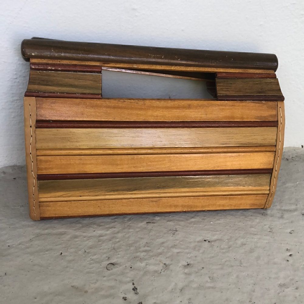 Vintage  wood bag